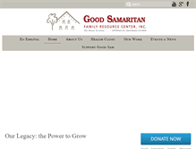 Tablet Screenshot of goodsamfrc.org